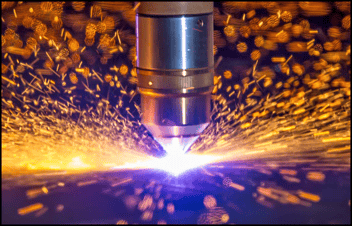 Plasma cutter sparks